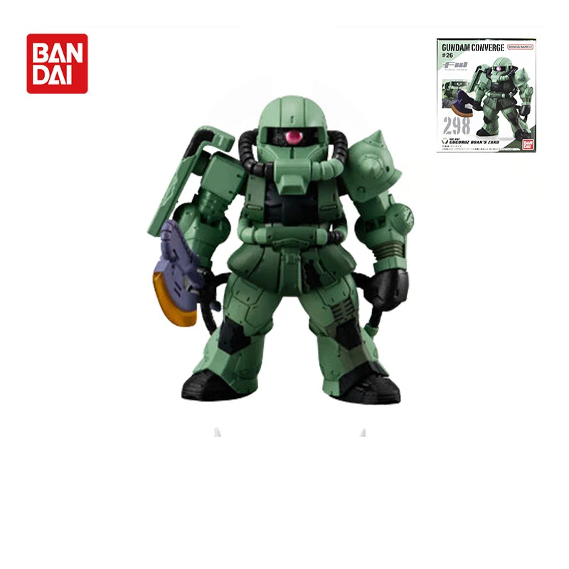 Bandai Original GUNDAM juego de animación juguetes periféricos FW26 RX-78 Zaku GM INFINITE Justice Anime colección de figuras en miniatura de acción