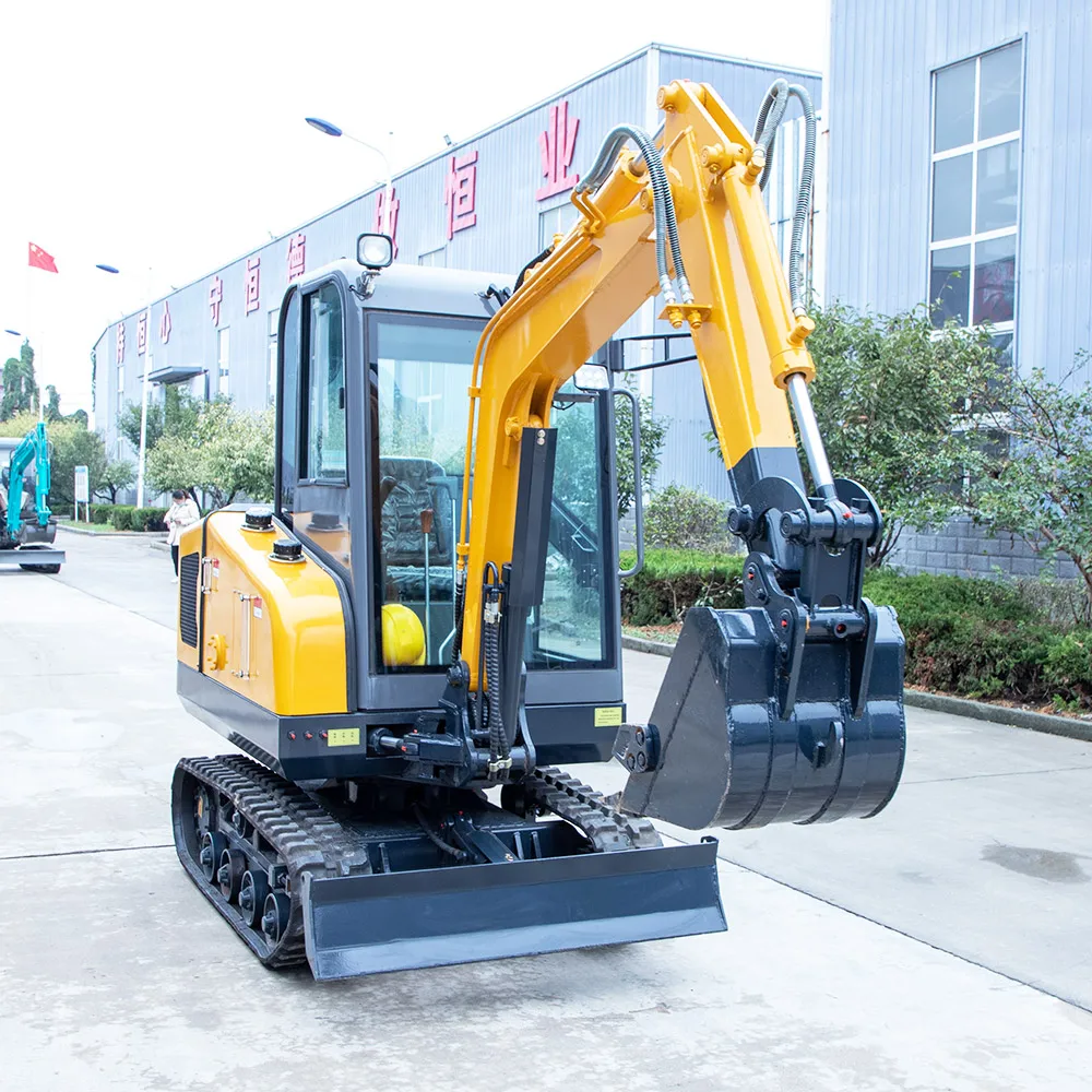 Customized New Mini Excavator 0.8Ton 1 Ton 2Ton 2.5Ton Machine Crawler Hydraulic Excavator Small Digger For Garden and  Farm