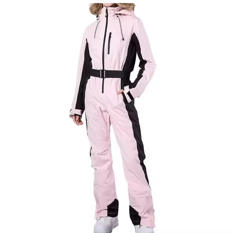 بدلات تزلج للسيدات من STLF مقاومة للماء وقابلة للتنفس من قطعة واحدة بدلة تزلج عالية الجودة بدون خياطة #3