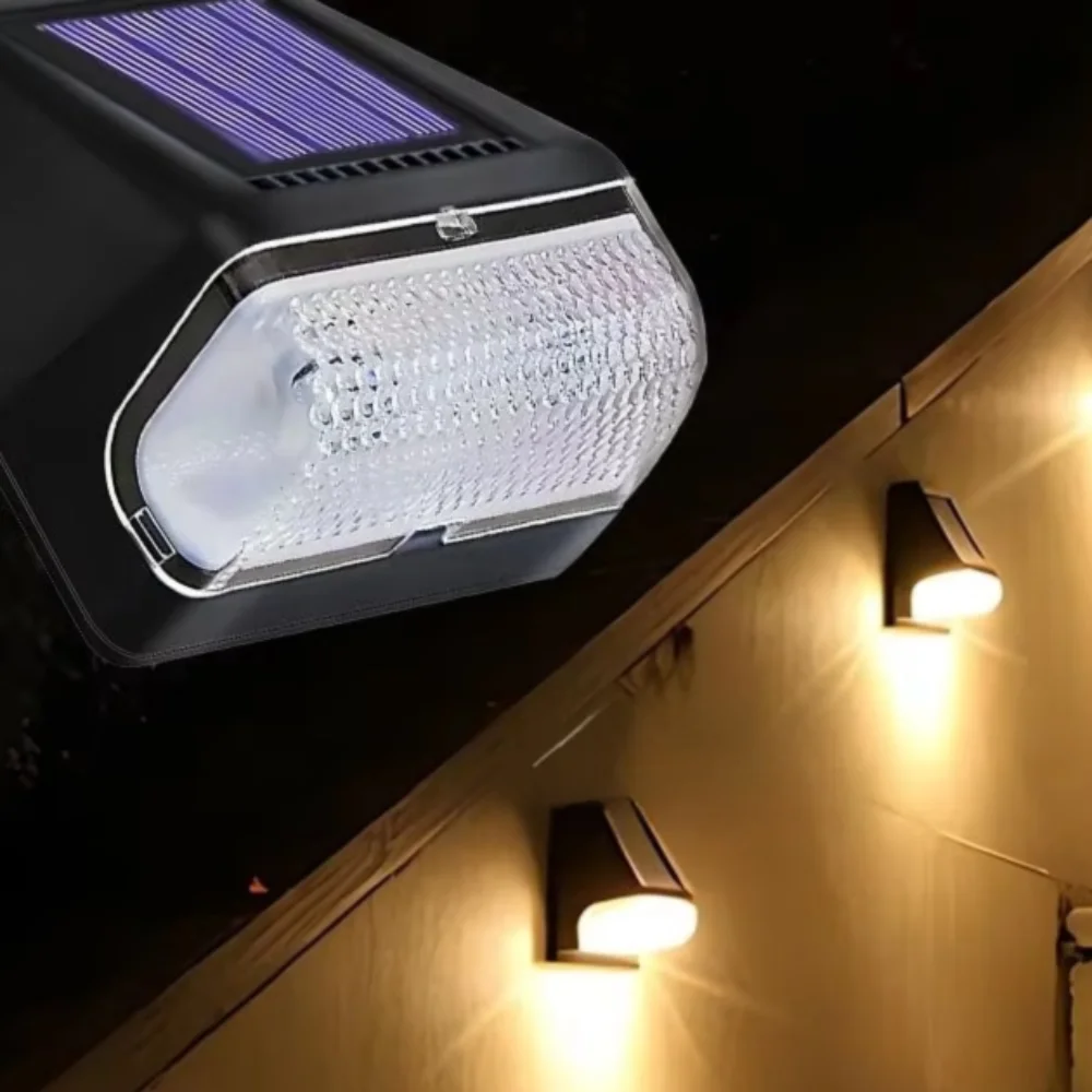 جديد في الهواء الطلق LED ضوء الشمس مقاوم للماء IP65 الجدار ضوء التحوط غير نافذ للمطر إضاءة الحديقة لسياج خطوة درج الحديقة #2