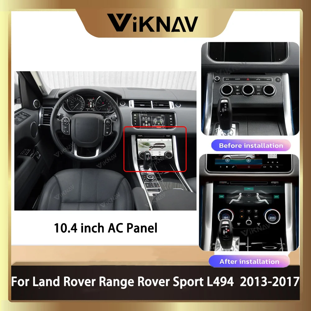 Viknav Fit For Land Rover Range Rover Sport L494 AC Panel LCD Climate (2013-2017) Air Conditioning board Android Car Radio