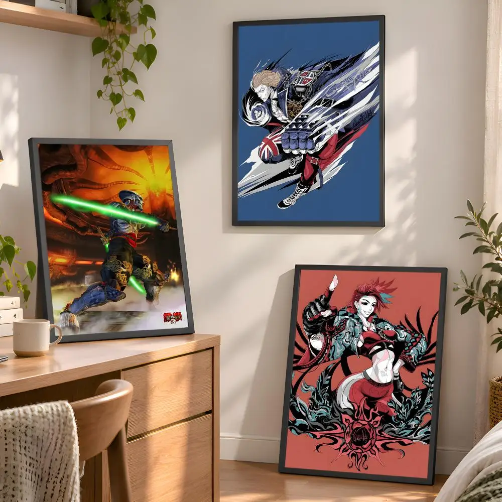 Game TEKKEN Poster Aesthetic Wall Art Bedroom Living Room Dorm Office Home Decor