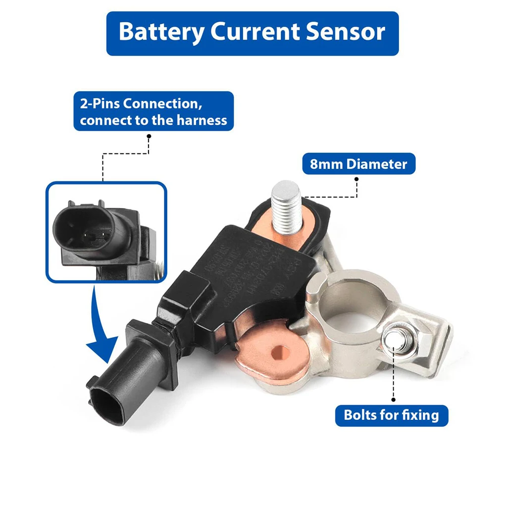 

Car Battery Current Sensor 38920-TR0-A02 4692269AI Voltage Temperature Sensor power-off battery senso Fit for Jeep Honda Civic