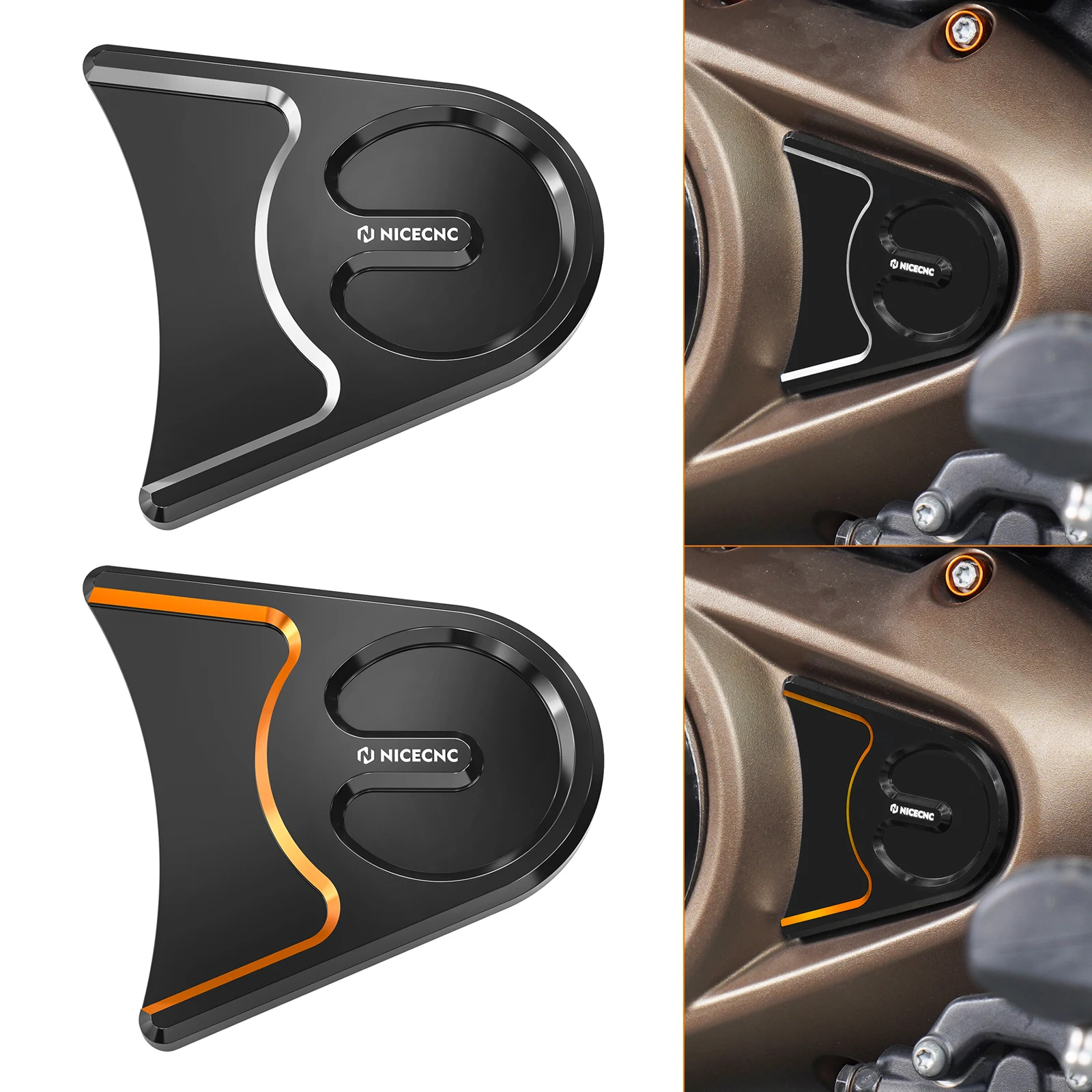 

Motorcycle Timer Medallion for Harley Sportster S RH1250S Pan America 1250 RA1250 21-24 Nightster RH975 23-24 Timer Cover Plate