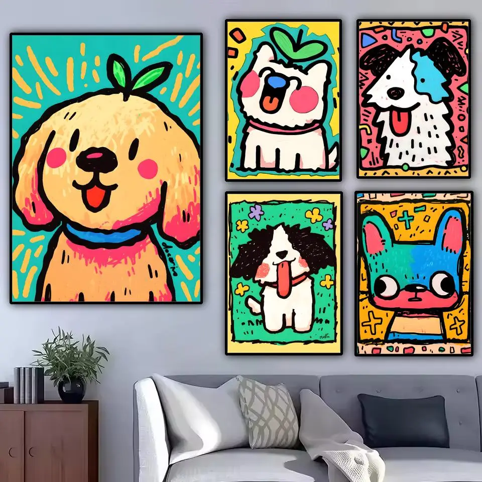 Cute Dogs Color Pai…