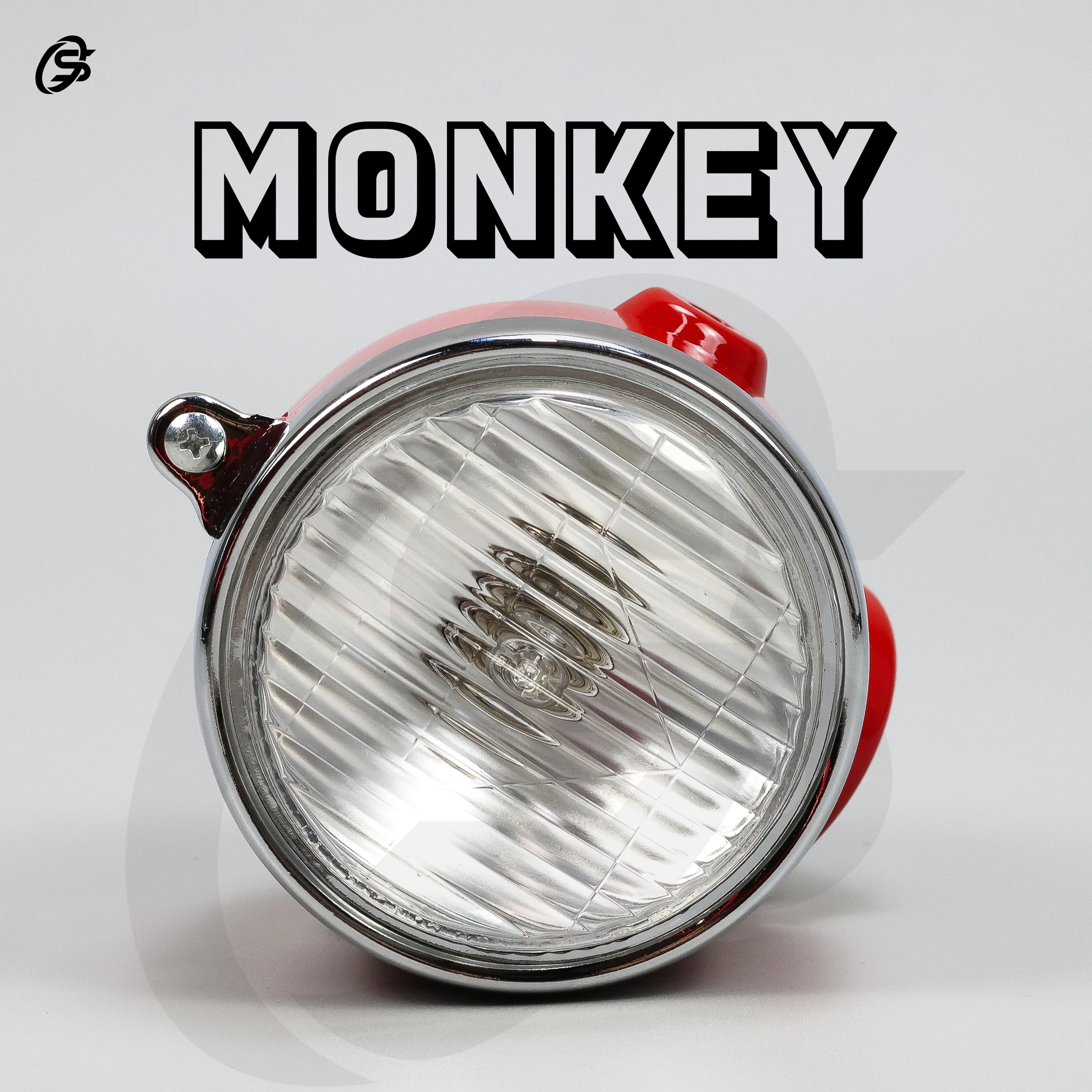 Monkey Front Headlight Z50 Headlamp Red Front light Monkey Z50 Parts Motorcycles Accessories for Z50 K0 K1 K2