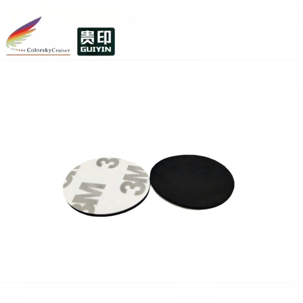 (ACC-FS25) Adhesive Sealing Foam Sticker for Toner Cartridge Refilling Diameter 25mm 100pcs/lot