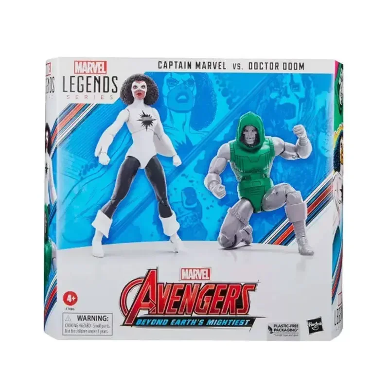 

15cm Original Marvel Legends Anime Figure Von Captain Monica Action Figurine Collection Model Doll Kids Gift Toys