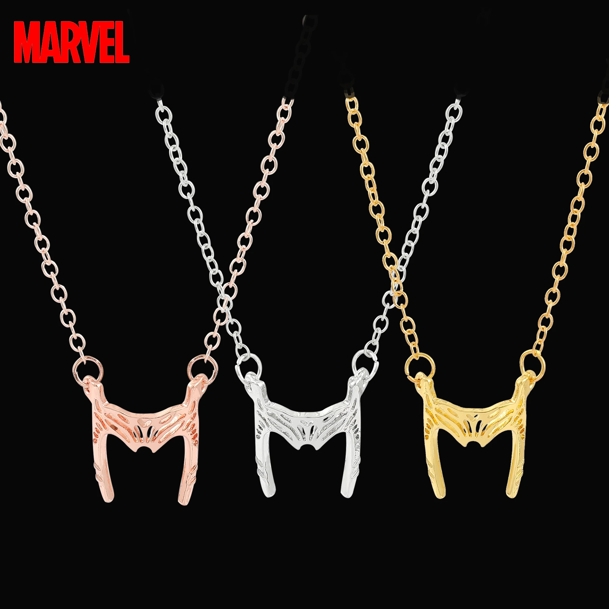 Superhero Wanda Scarlet Witch Cosplay Prop Marvel Wanda Helmet Pendant Necklace Marvel Movie Collection Jewelry Accessories