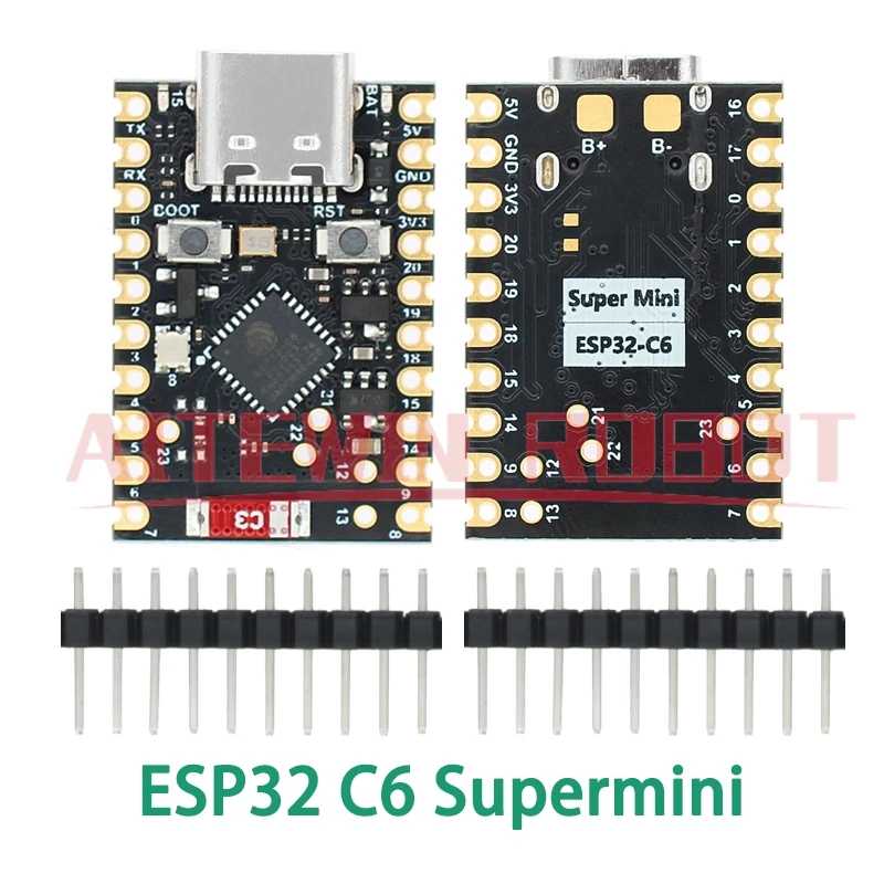 AITEWIN ROBOT ESP32 SuperMini Development Board ESP32 C3/ESP32 S3/ESP32 C6/ESP32 H2 Development Board ESP32 WiFi Bluetooth