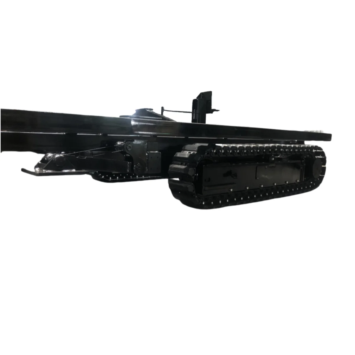 Customized Carrying 1-8 Tons Reinforced Steel Track Undercarriage Hydraulic Crawler Chassis 1 Year Warranty Video Inspection