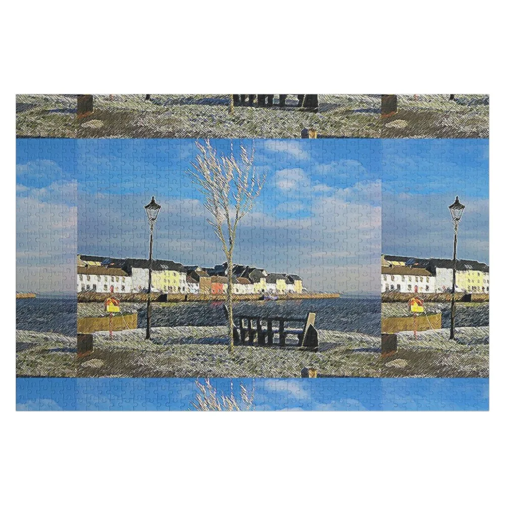 Winter Frost Galway Ireland Jigsaw Puzzle Personalize Personalized Kids Gifts Custom Gift Toys For Children Puzzle