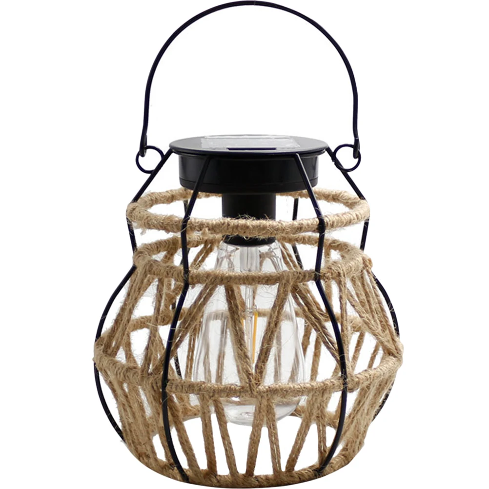 

Retro Vintage Metal Flower Decorative Outdoor Garden Solar Lantern Lights Hanging Garden Solar Powered Lighting