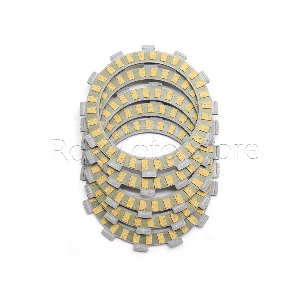 Motorcycle Clutch Steel Plates Friction Disc For Hyosung GF125 GA125 Cruise GT125 Comet GT GT125R GV125 Aquila XRX125 SM RT125