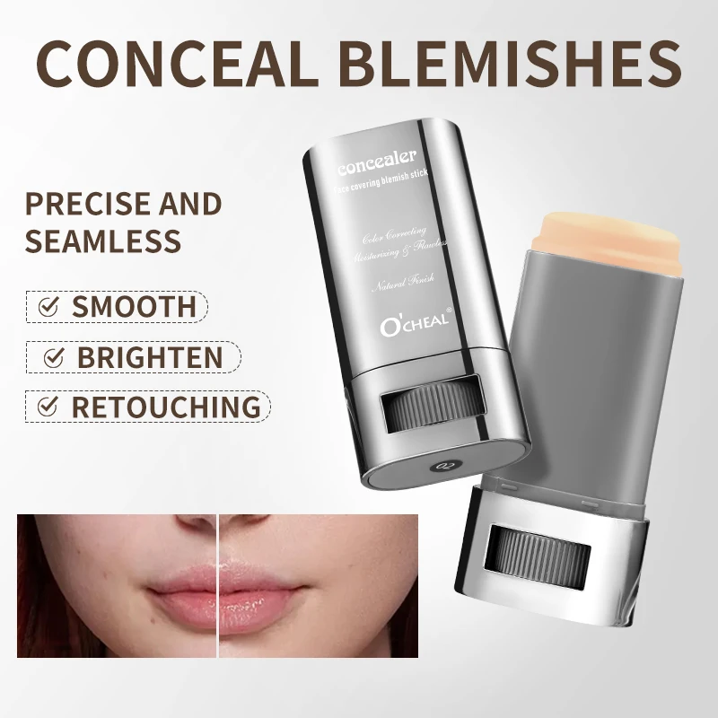 Mehrfarbiger Concealer, geeignet für alle Hauttypen, langlebig, wasserfest, feuchtigkeitsspendend, aufbaubare Abdeckung
