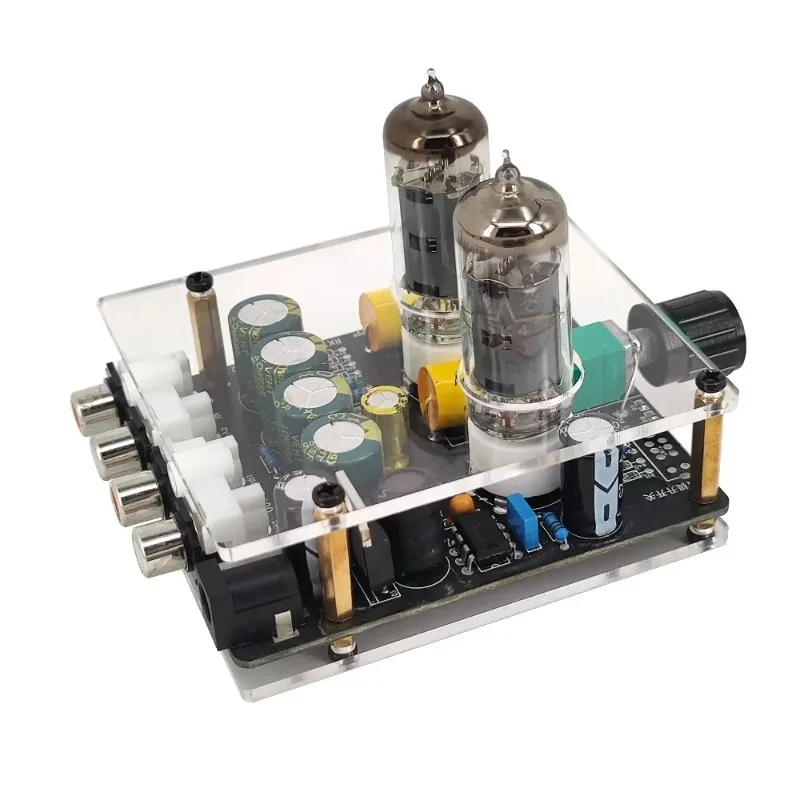 GE5654W 6A2 6K4 Tube Preamplifier Amplifiers HiFi Tub Bile Buffer Auido Amp Speaker Sound Pre Amp Home Theater