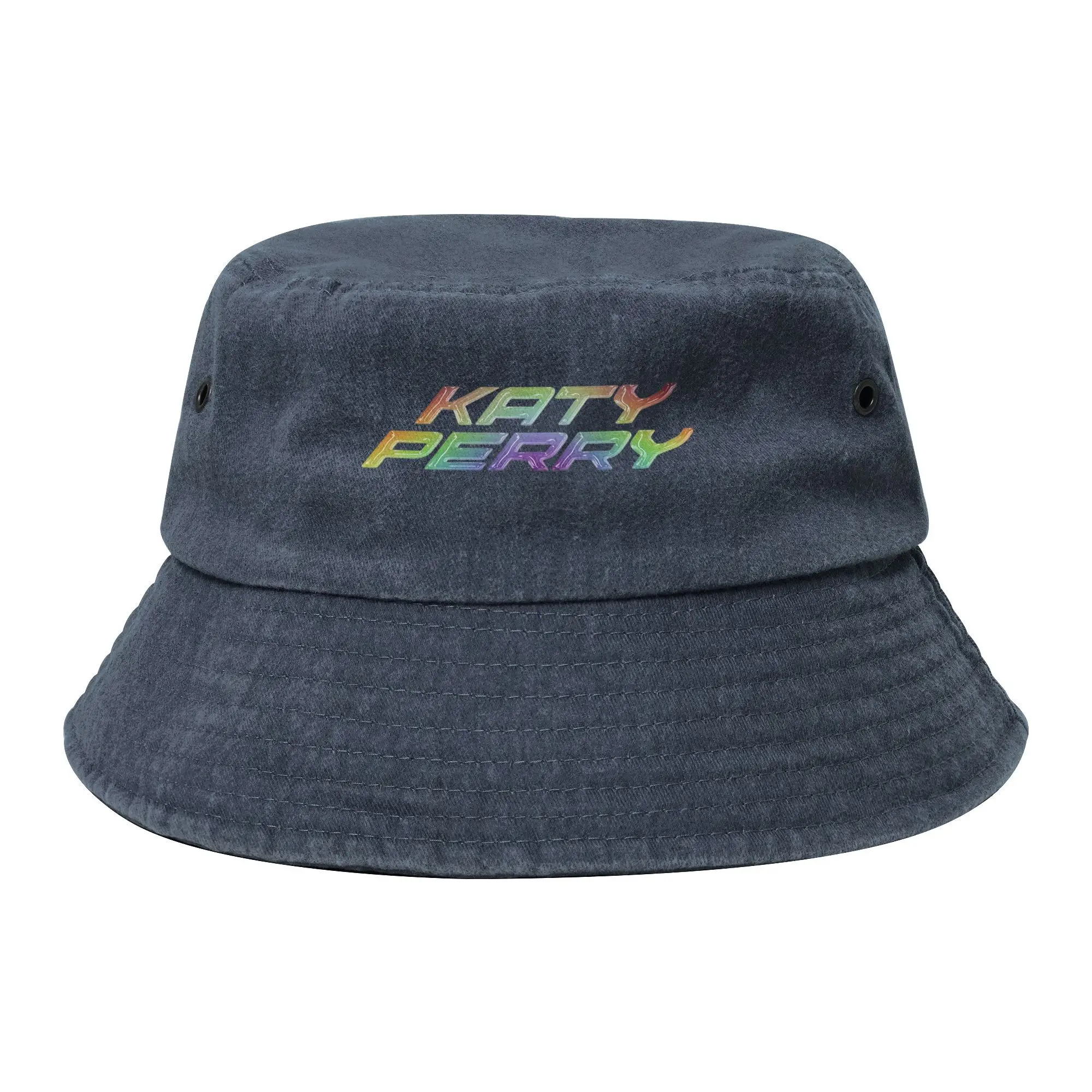 

Travel Headwear Katys Perrys Logo Pride Bucket Hat Street Unisex Sun Hat Bob Hats UV Protection Fishing Fisherman Hats Hiking