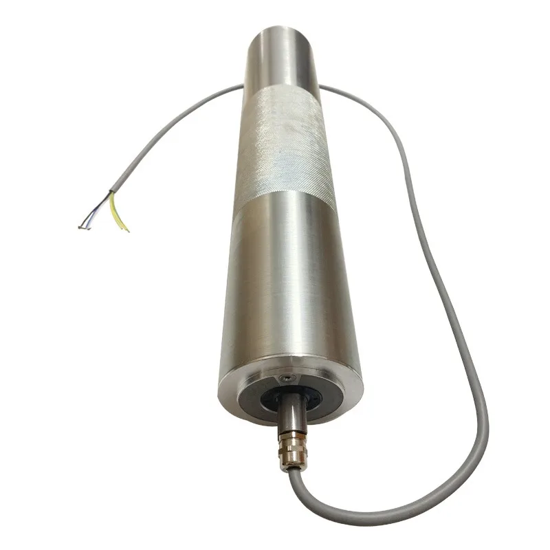 تيار مستمر 24 فولت/36 فولت/48 فولت التيار المتناوب 220 فولت المغناطيس الدائم عزم دوران عالي سرعة التحكم طبل المحرك فرش الناقل حزام طبل الأسطوانة