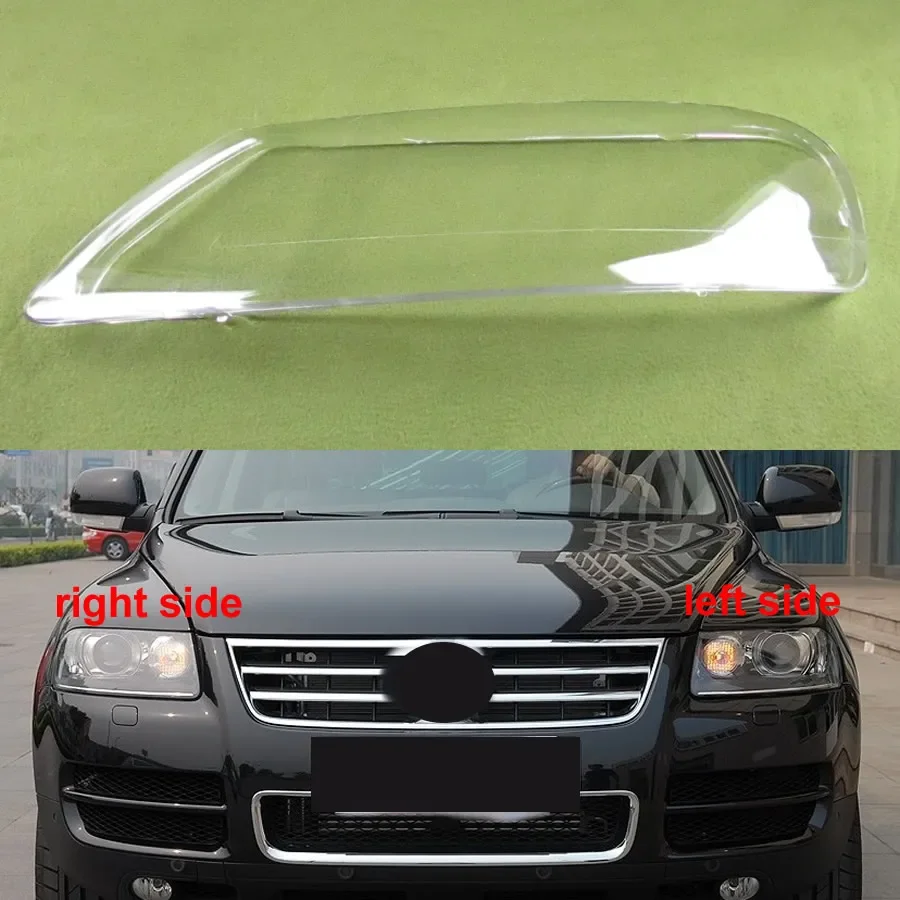 

Прозрачная маска для корпуса фары Volkswagen VW Touareg 2003-2006, корпус фары из плексигласа, замена оригинальных линз