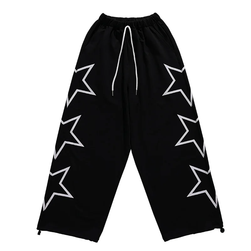 Boys Streetwear Clothes Kids Children Jazz Street Dance K-pop Costume Girls Hip Hop Set Star Sweatshirt Vest Joggers Pants