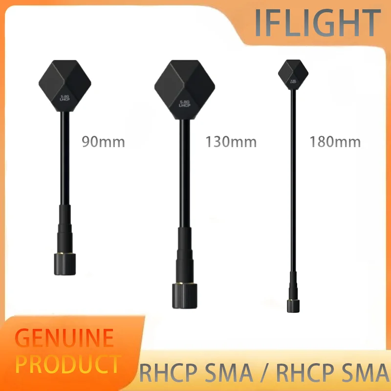 IFlight Albatross V2.1 SMA 5.8 جيجا هرتز 2.4dBi هوائي LHCP RP SMA / RHCP SMA90MM/130 مللي متر/180 مللي متر لجزء الطائرة بدون طيار للسباق FPV