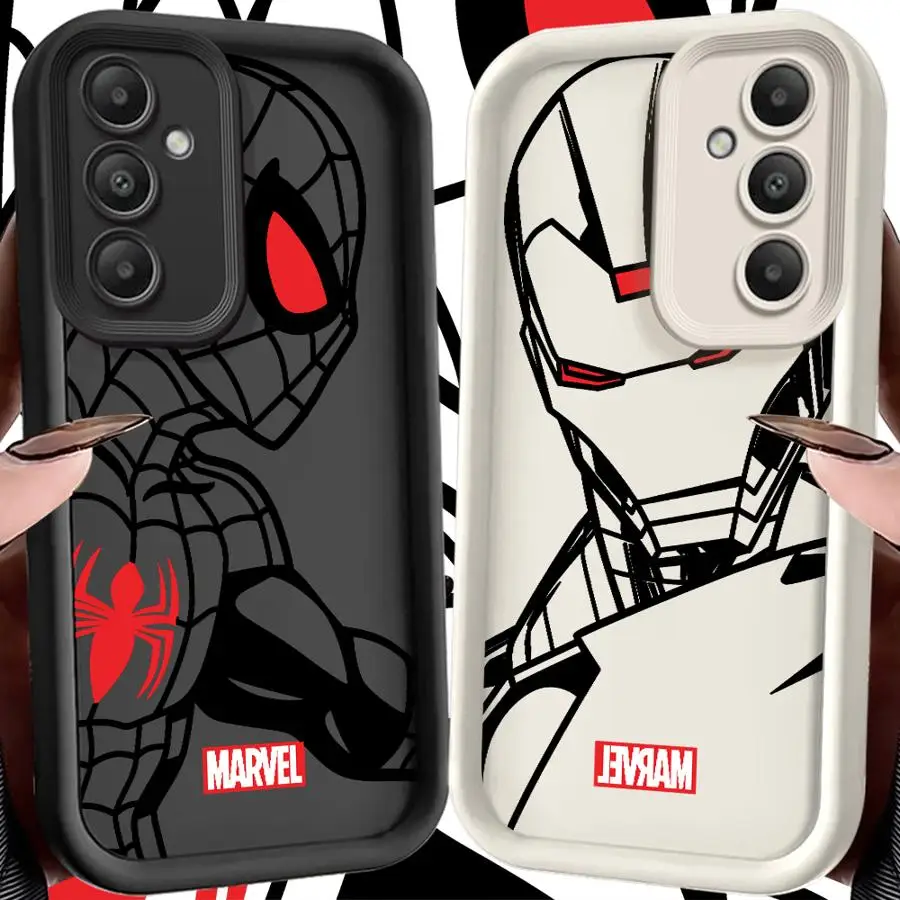 Soft Cover Phone Case for Samsung Galaxy S26 Ultra S22 S24Ultra S25FE S24 Plus S21 S25 Edge S20FE S23 FE Cool Irons Man