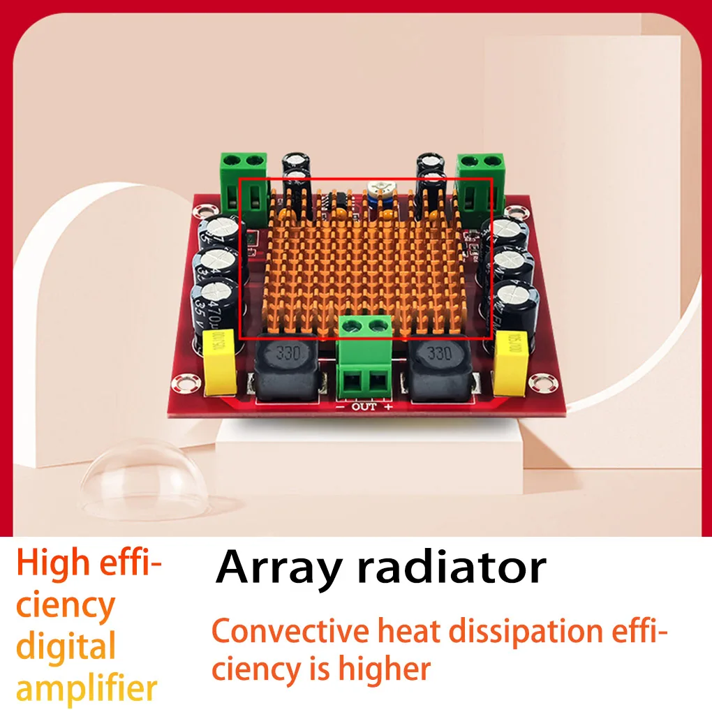 

Power Amplifier Board Replacement Single Channel Amp Module Noise Reduction