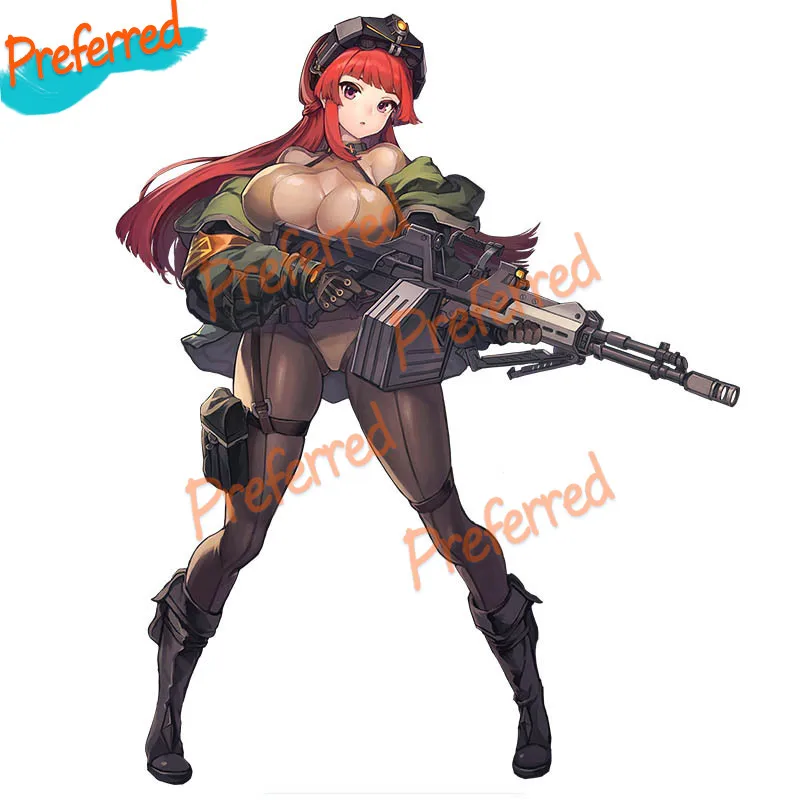 Hentai Waifu Anime Fotia Last Origin Game Decal Motocross Racing Laptop Helmet Trunk Wall Vinyl Car Sticker Die Cutting