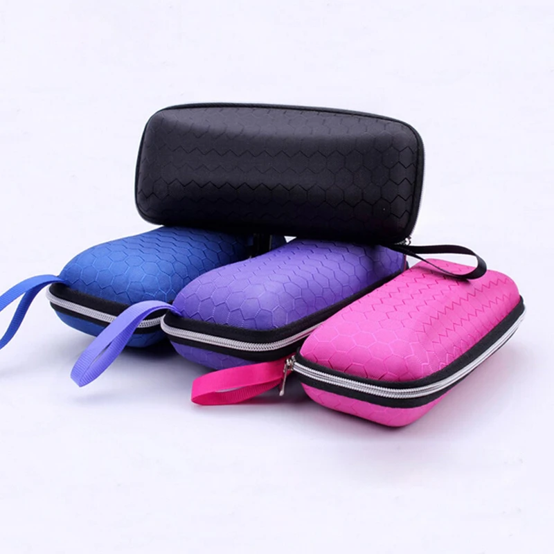 Eyewear Cases Cover Sunglasses Case For Women Glasses Box With Lanyard Zipper Eyeglass Cases For Men