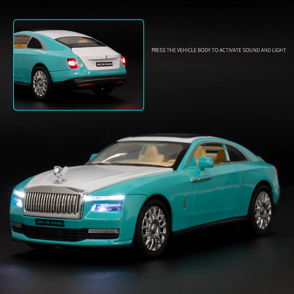 1:32 Rolls Royce Spectre Alloy Car Diecasts & Toy Vehicles Car Model Sound and light Car Toys For Kids Gifts