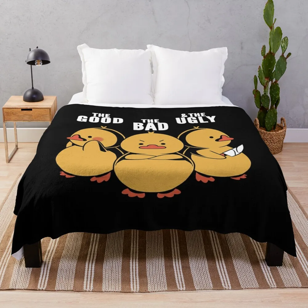 

The Good The Bad and The Dangerous by Tobe Fonseca Throw Blanket Moving Decorative Beds Blankets