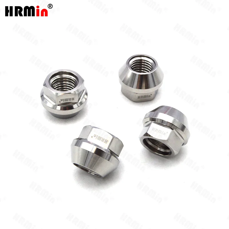 HRMin 10.9 grade Gr.5 titanium cone seat wheel lug nut titanium nut M12*1.5mm for Toyoto,Mazda,Honda,Acura,Scion,Lexus