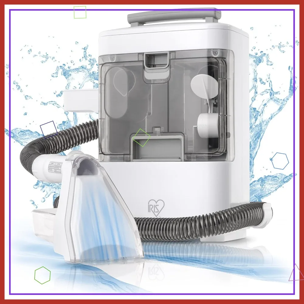 

Portable Carpet Spot Cleaner with Auto Spray for Low Pile Carpets, Couch, Sofa, Upholstery, Car Detailing