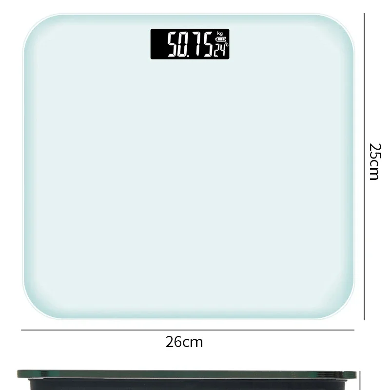 Solid Color Electronic Scale Precision Human Scale 1 Pc Weight Scale Home Adult Electronic Scale Human Commercial Weight Scale