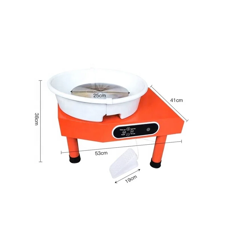 DIY Electric Pottery Wheel Machine for Ceramic Work School Pottery Clay Training Equipment