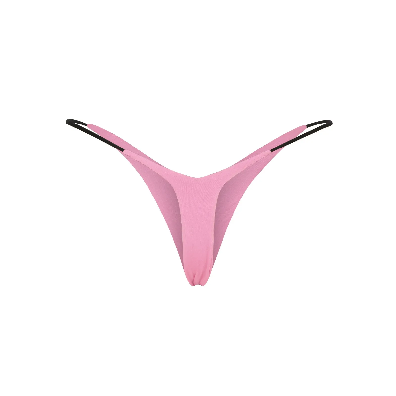 Calcinha feminina pequena tanga alça fina mini g-string leve cor sólida t-back cintura baixa cuecas calcinha feminina