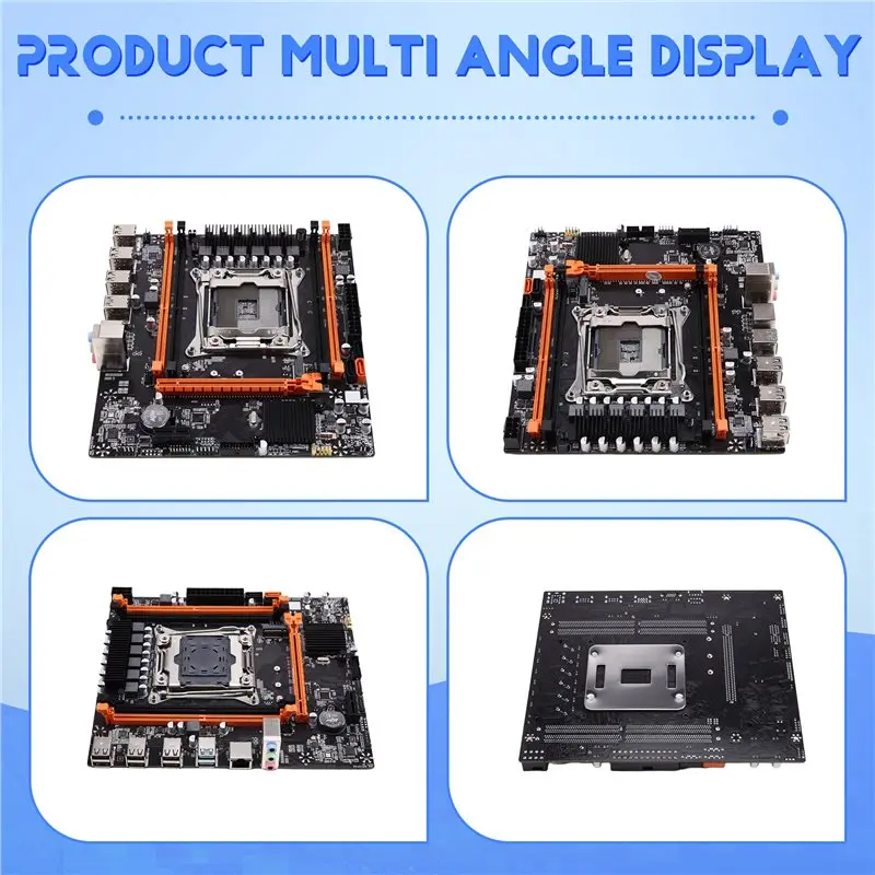 

X99 D4 Desktop Motherboard X99 Gaming Motherboard B85 LGA2011-3 4X DDR4 REG ECC RAM Slots M. 2 PCIE SATA3.0