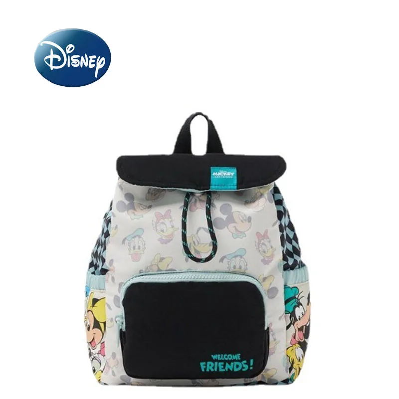 Disney Mickey Backpack Trendy Casual Children's Schoolbag Backpack Cartoon Fashion Kindergarten Children's Schoolbag