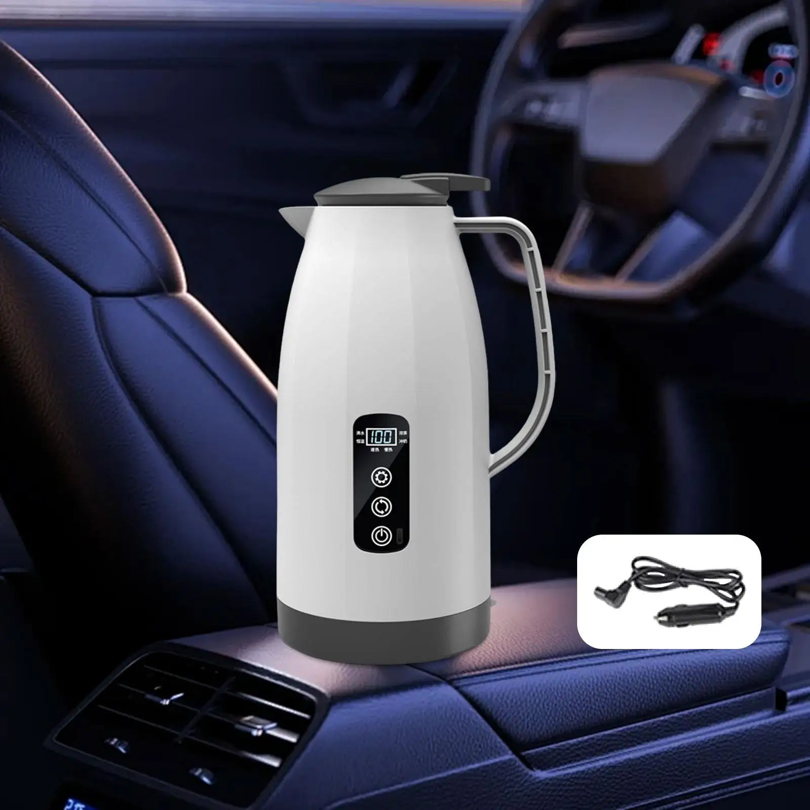 

Чайник с горячей водой, бойлер, 12 В, 24 В, дорожный чайник для поездок на дорогу