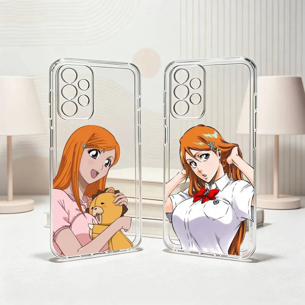 BLEACH Orihime Inoue-E  Phone Case For Samsung S25,S24,S21,S22,S23,S30,Ultra,S20,Plus,Fe Transparent Cover Gift