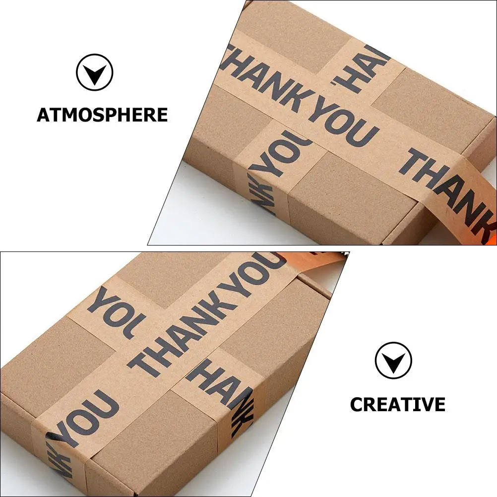 Buffalo Paper Tape Parcel Sealing Self-adhesive Strip Shipping Box Masking Packing Packaging