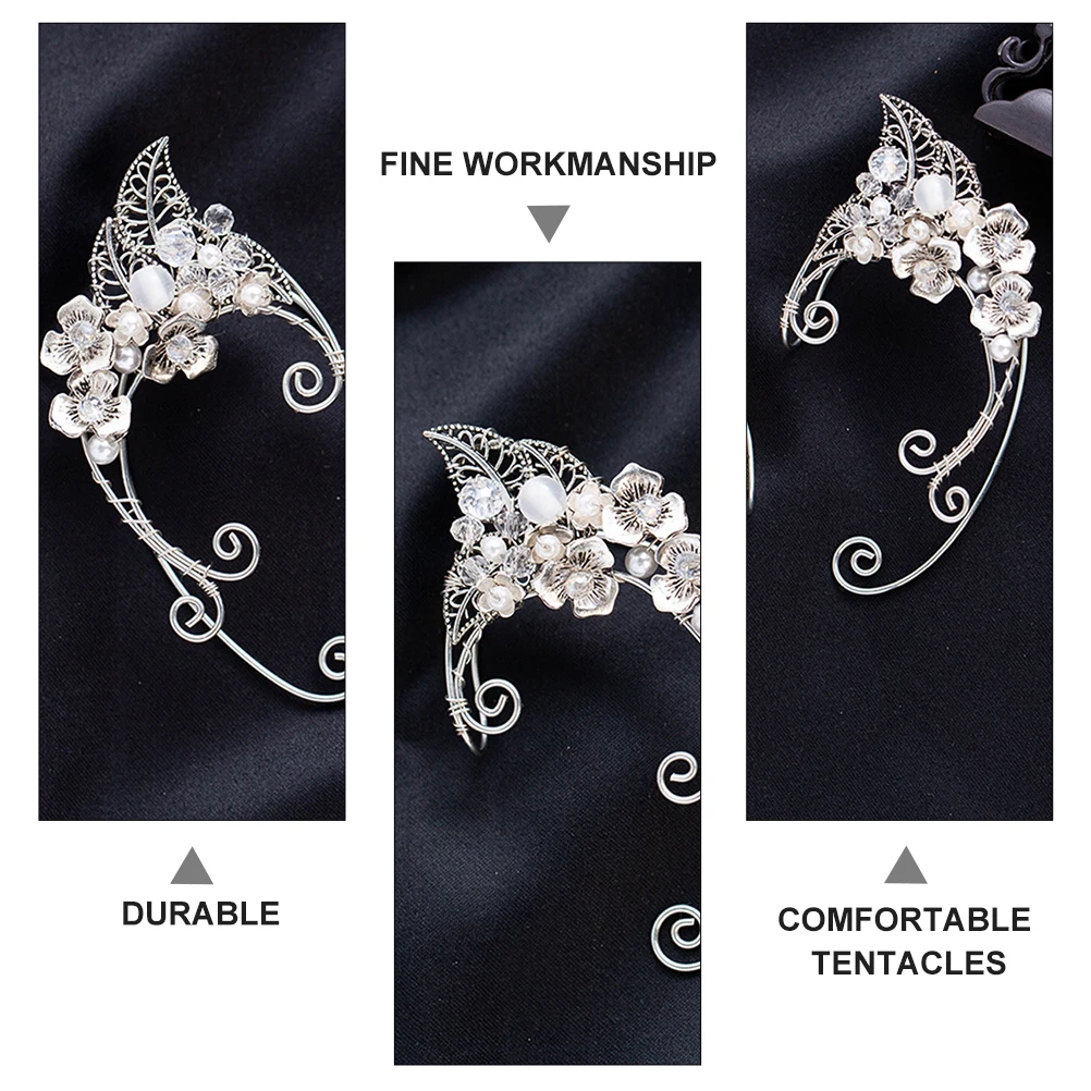 

Ear Earrings Accessories Crawler Clip on Ears Jewelry Aesthetic Cuffs Clips