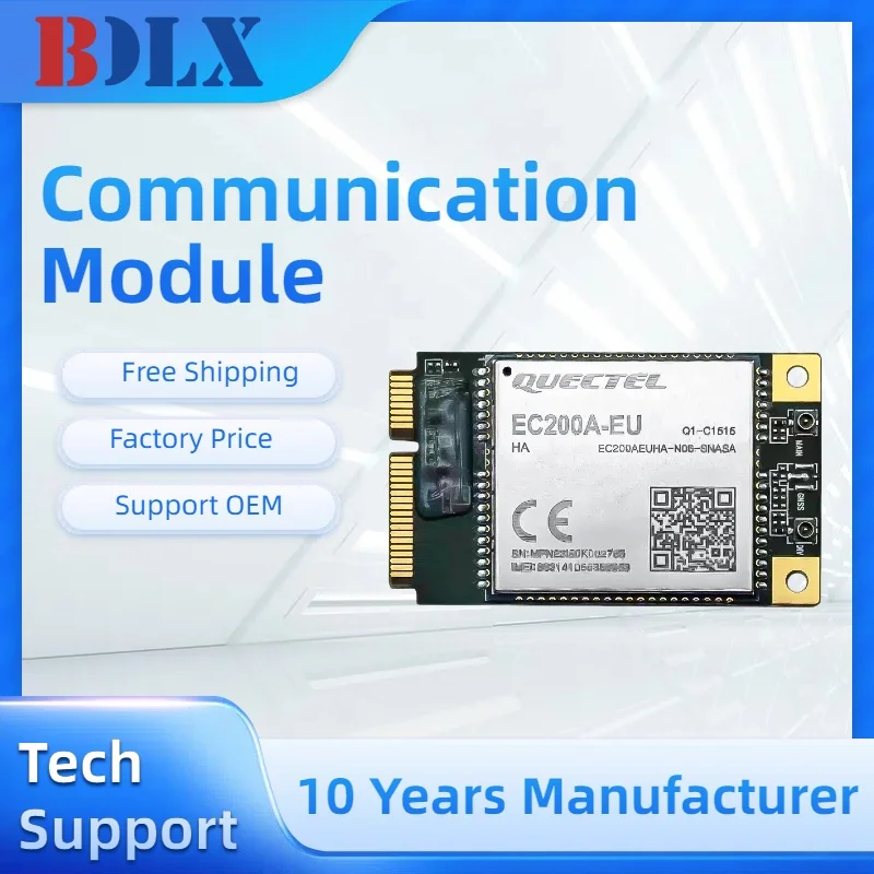 New Original Quectel EC200A-EU LTE Cat4 MINI PCIE Module GNSS Receiver Replace EC25-E EC21-E UC200A EG25-G EC200D EC200U Modem