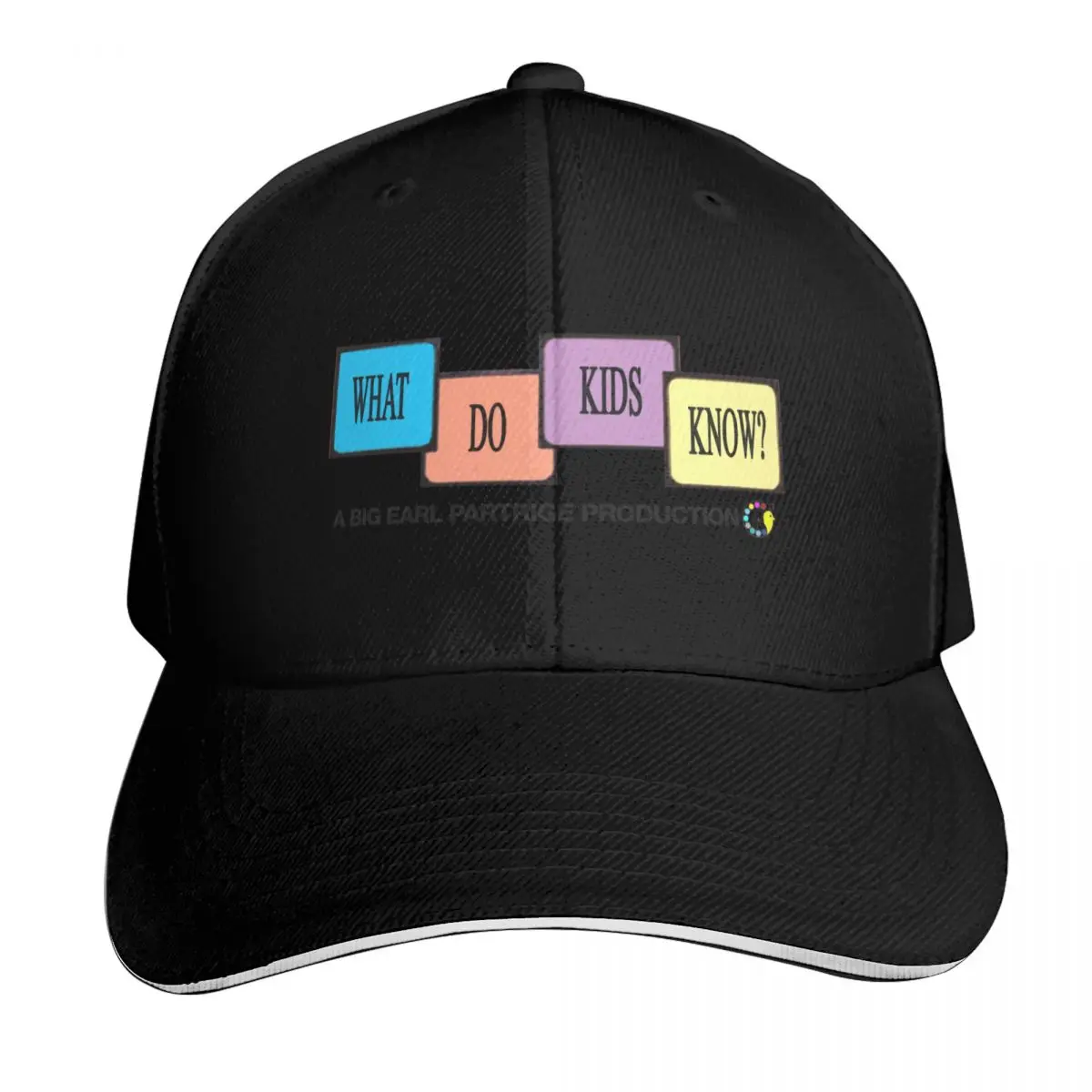 What Do Kids Know Baseball Cap Streetwear Hip Hop Trendy Vintage Retro Embroidered Lightweight Packable