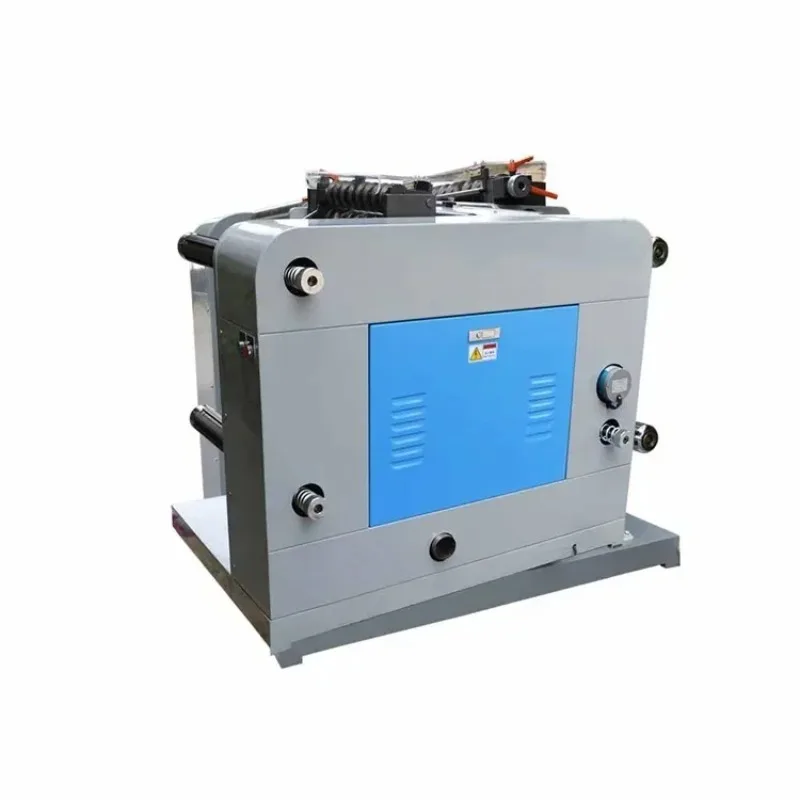 Automatic Self Adhesive Paper Sticker Roll Cutting Slitting Rewinding Machine  PVC epoxy Label Cutter Slitter Rewinder
