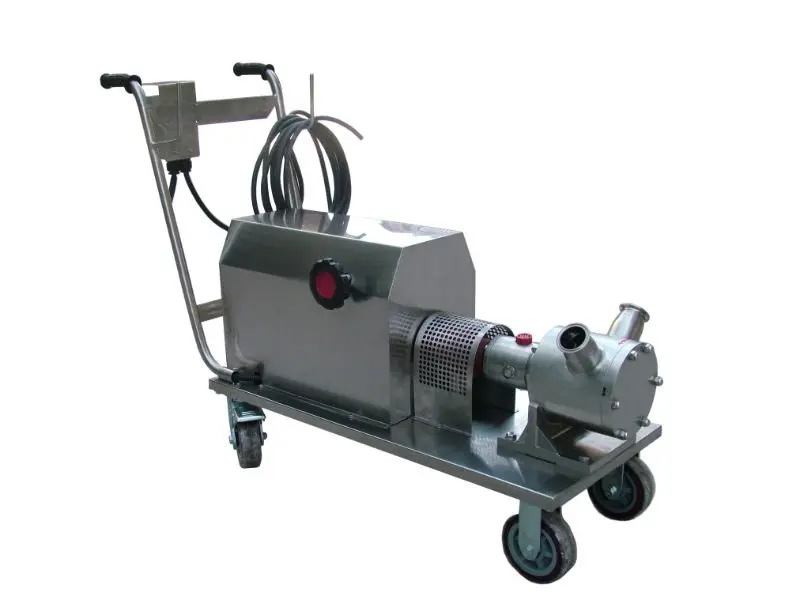 BOAO Sanitary Sine Pump For High Viscosity 50000cp Frozen Food Mayonnaise Cheese Yogurt Sauce Sausage Large Particle Chunk Fluid