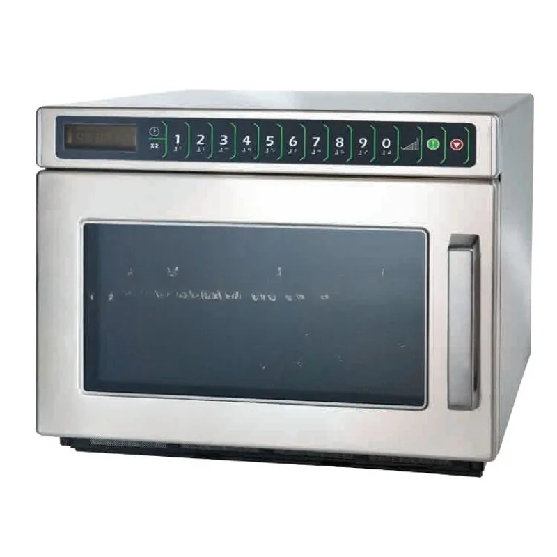 Heavyweight commercial microwave oven with a 17L capacity