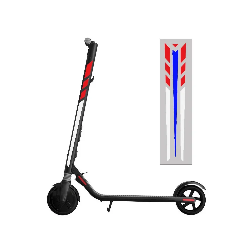 Reflective Stickers For Ninebot ES1 ES2 ES3 ES4 Electric Scooter PVC Body Decoration Safety Night Warning Reflective Sticker