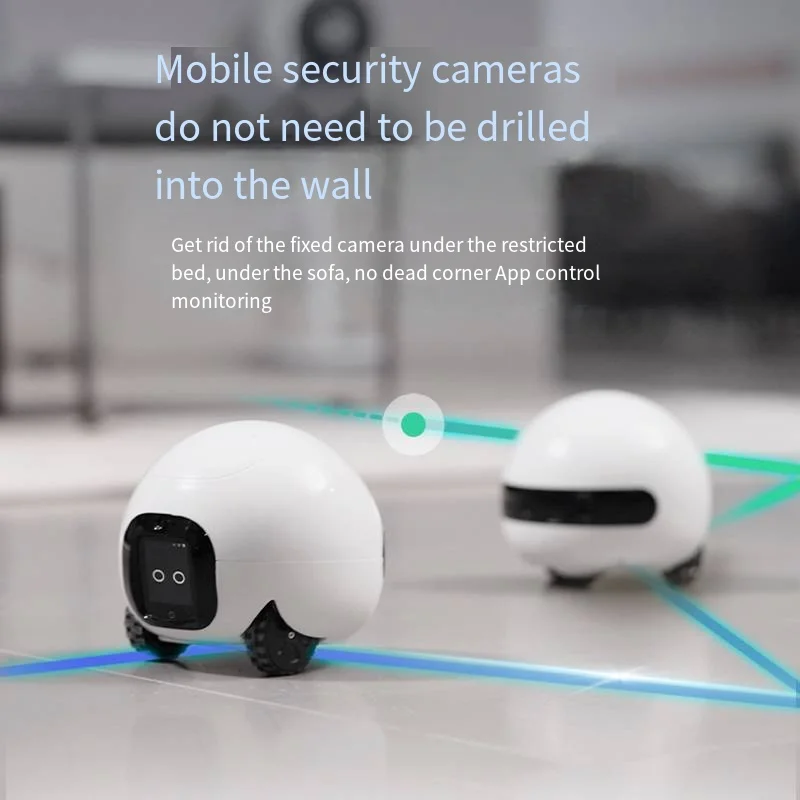 Conewoo Pet Companion Monitoring Robot Can Move Home Wireless Smart HD Camera