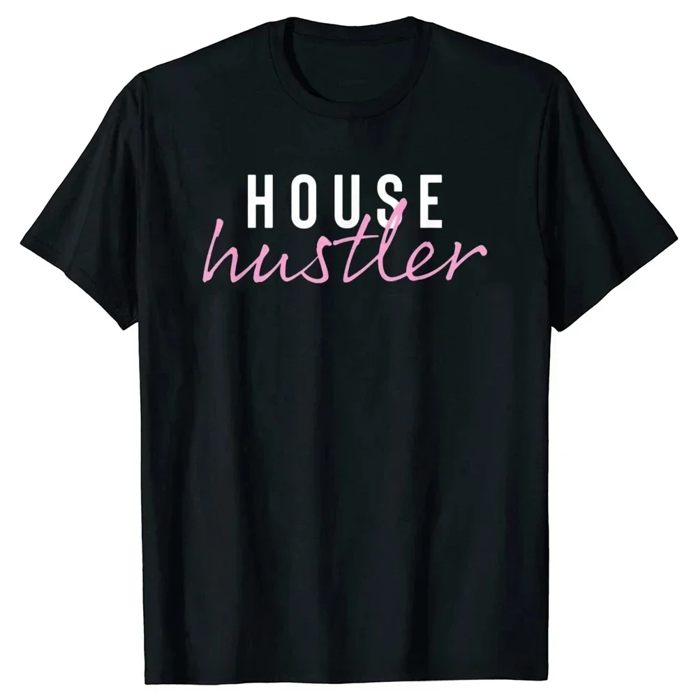 Funny Real Estate or Realtor Gift for Men T-Shirt Design Top T-Shirts for Men Cotton Tops Tees Leisure New Design Heavyweight